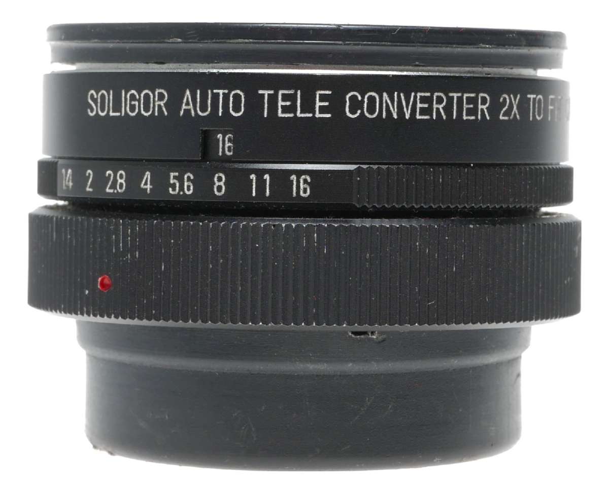 Canon FD Soligor Auto Tele converter 2x to fit canon SLR camera lens