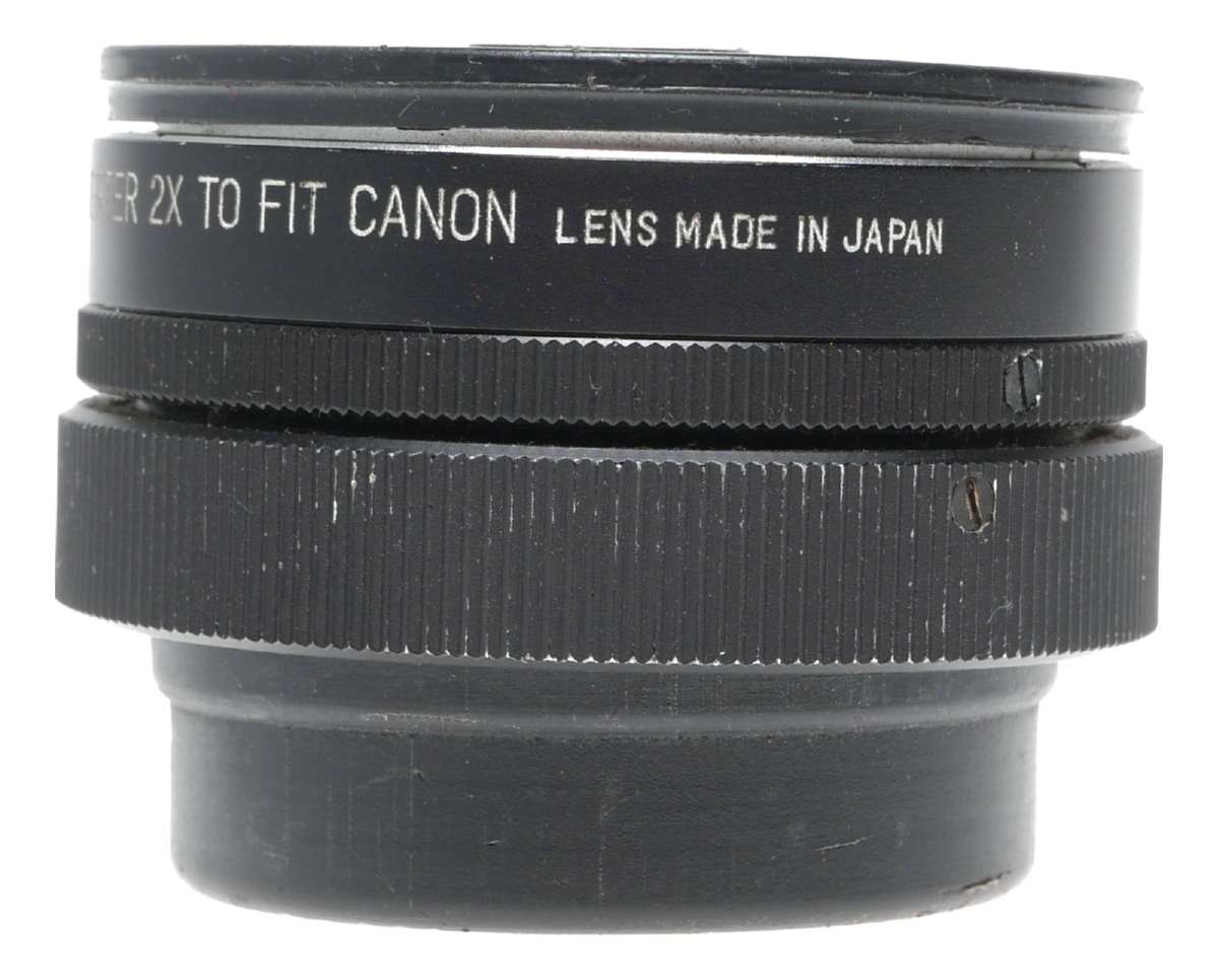 Canon FD Soligor Auto Tele converter 2x to fit canon SLR camera lens