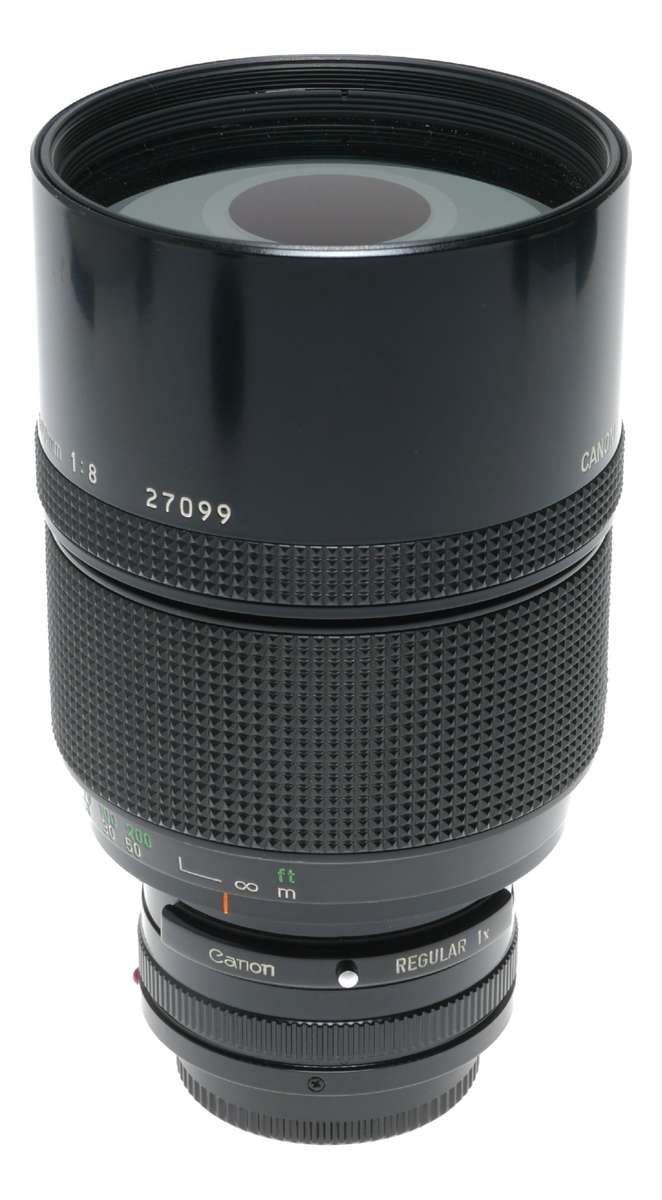 Canon FD 500/8 Reflex lens 500mm 1:8 Regular 1x Boxed Museum Condition