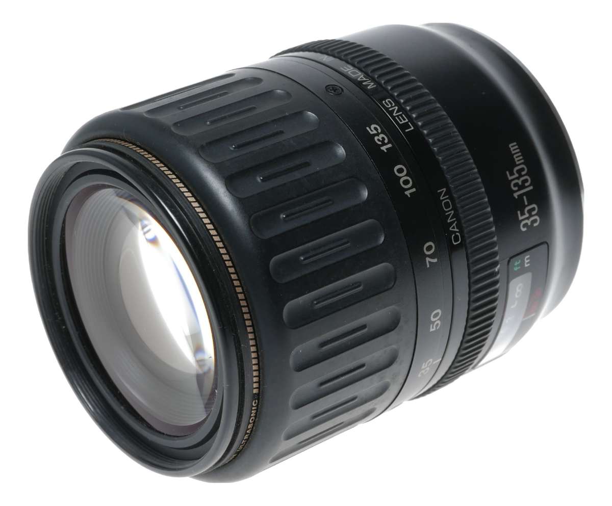 Canon Ultrasonic EF 35-135mm f4-5.6 zoom lens boxed excellent