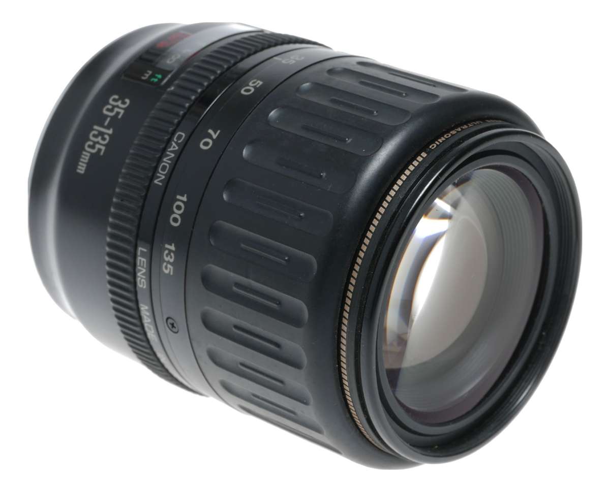 Canon Ultrasonic EF 35-135mm f4-5.6 zoom lens boxed excellent
