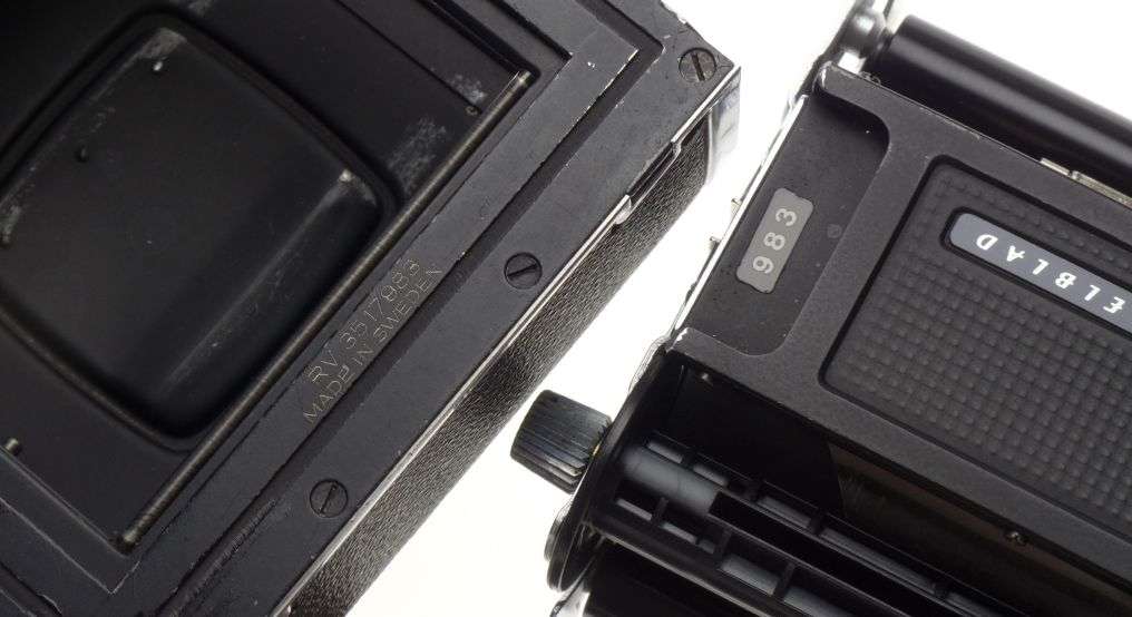 Hasselblad Chrome 24 film back holder insert complete dark slide matching serial
