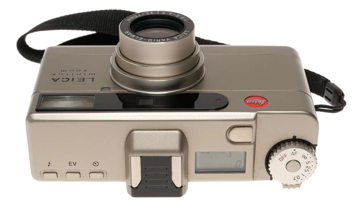 Leica Minilux Zoom Titanium 35mm Point & Shoot Film Camera