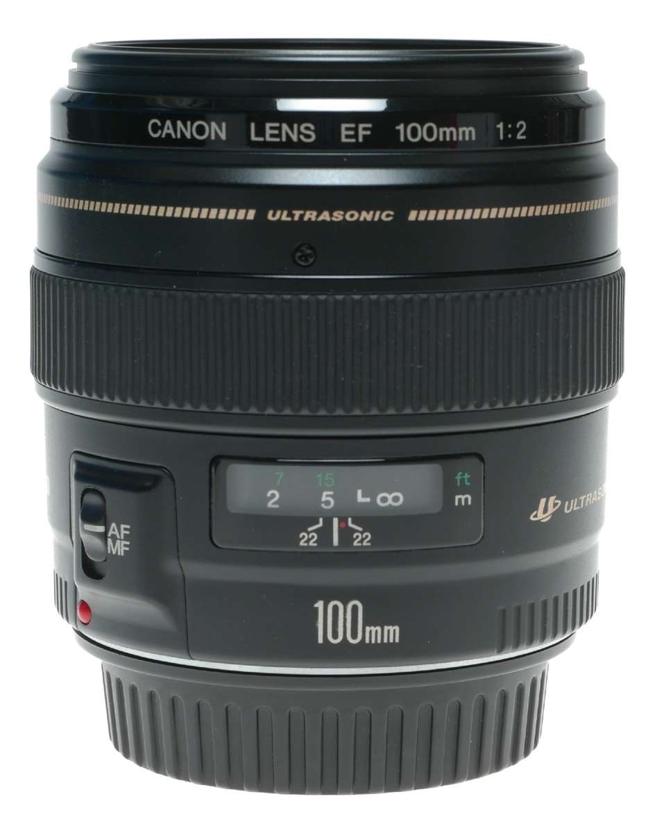 Canon EF 100mm f/2 USM fast lens boxed Ultrasonic Portrait