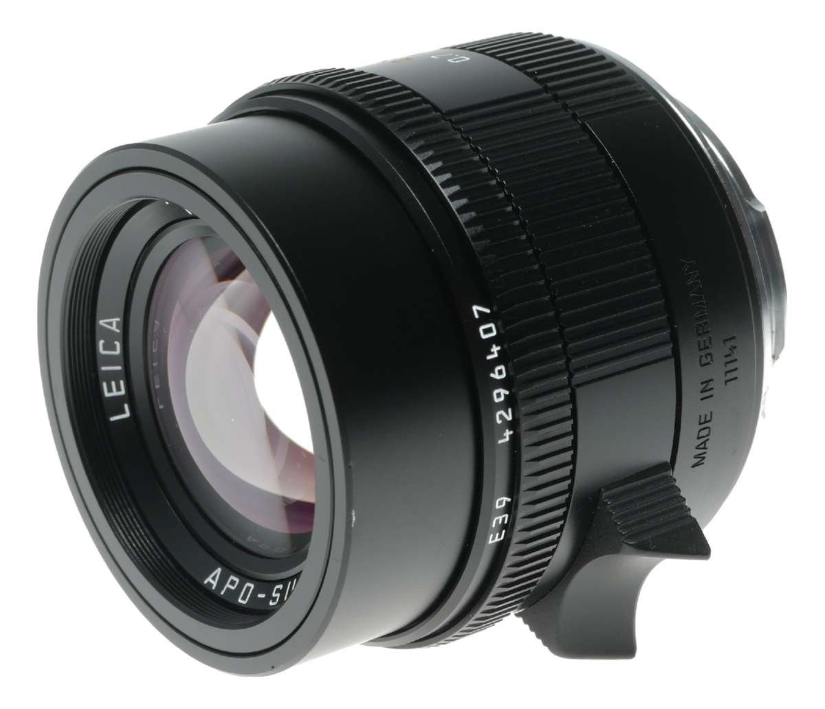 Leica Apo-Summicron-M 1:2/50 ASPH. Black E39 2/50mm 11141 lens