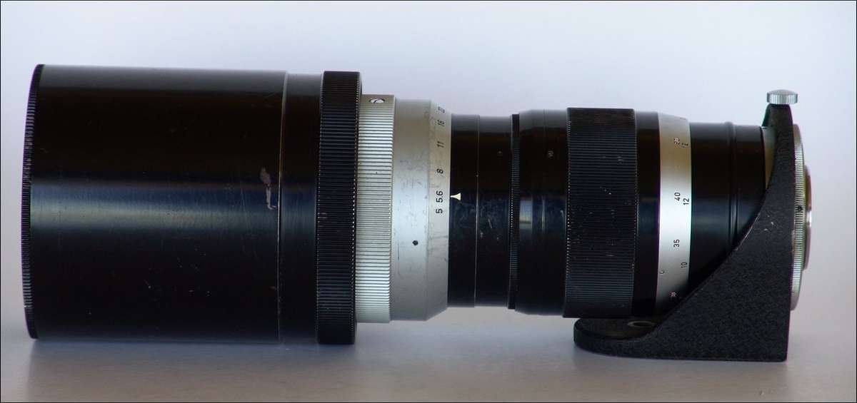 LEICA TELYT 5/400 BOXED CAMERA LENS COMPLETE EXCELLENT