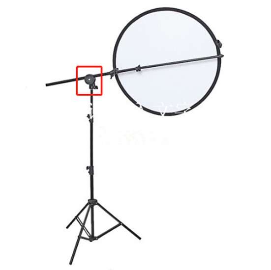 1,45m Aluminium Reflector Arm with Turnable Bracket