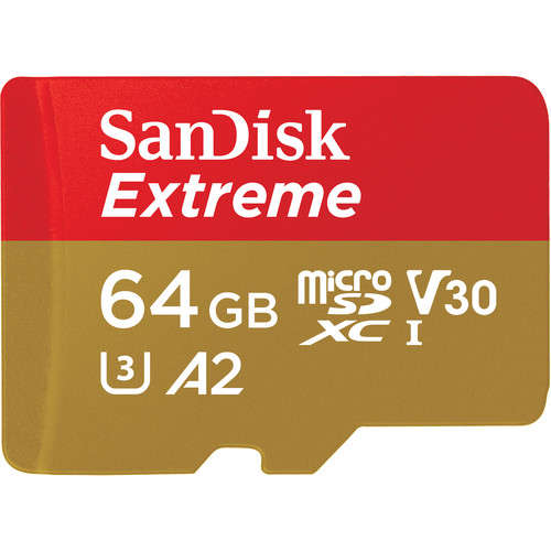 SanDisk Extreme UHS-I microSDXC Memory Card - 256GB