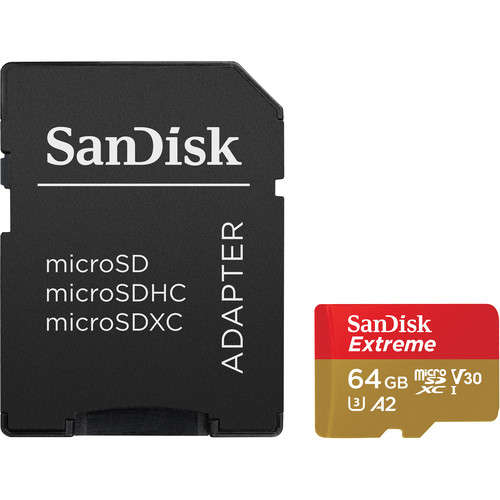 SanDisk Extreme UHS-I microSDXC Memory Card - 256GB