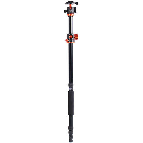 K&F Concept SA254T2 Lightweight Aluminum Compact Tripod-KF09-090