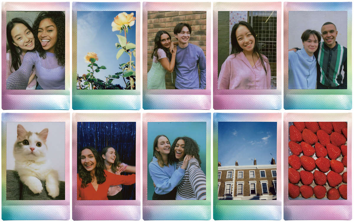 Fujifilm INSTAX Mini Instant Film-10 Exposures (Mermaid Tail)