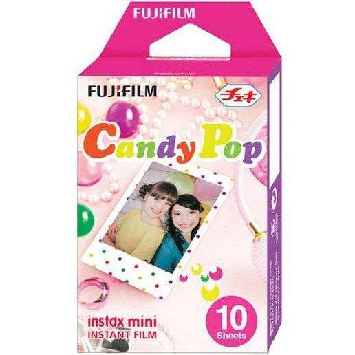 Fujifilm INSTAX MINI Instant Film-Candy Pop (10 Exposures)