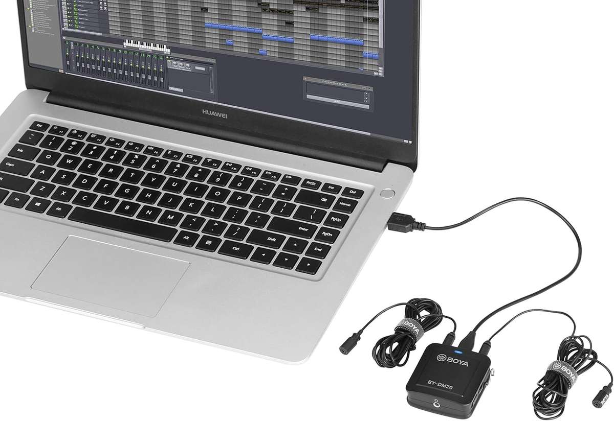 Boya BY-DM20 Dual-Channel Recording Kit