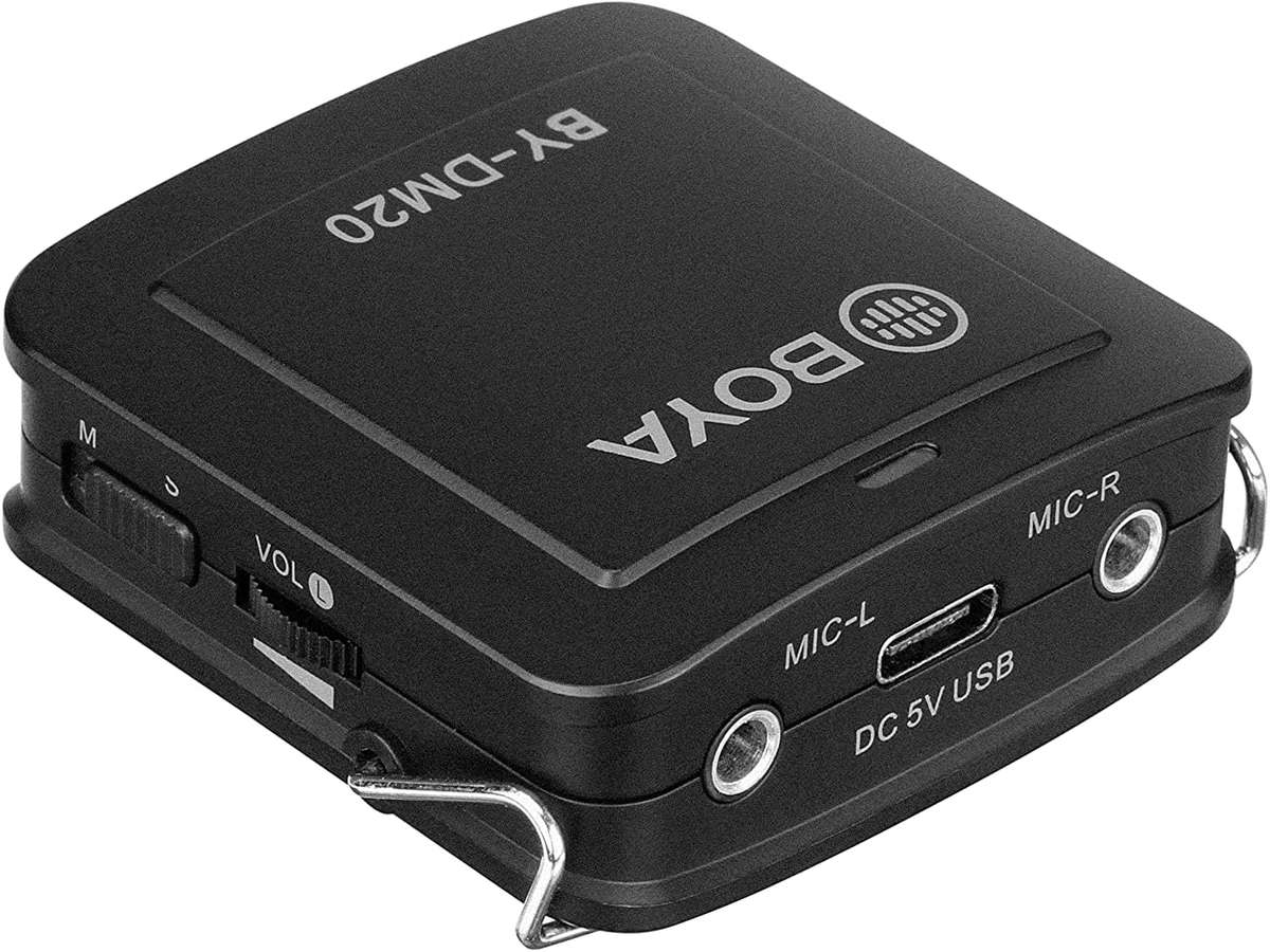 Boya BY-DM20 Dual-Channel Recording Kit
