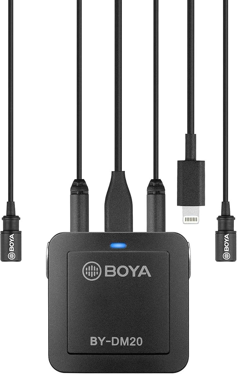 Boya BY-DM20 Dual-Channel Recording Kit