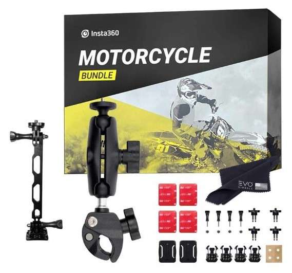 Insta360 Motorcycle Mount Bundle