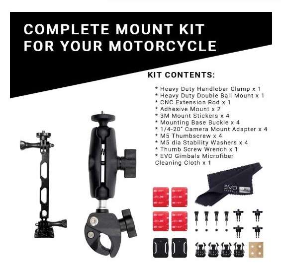 Insta360 Motorcycle Mount Bundle