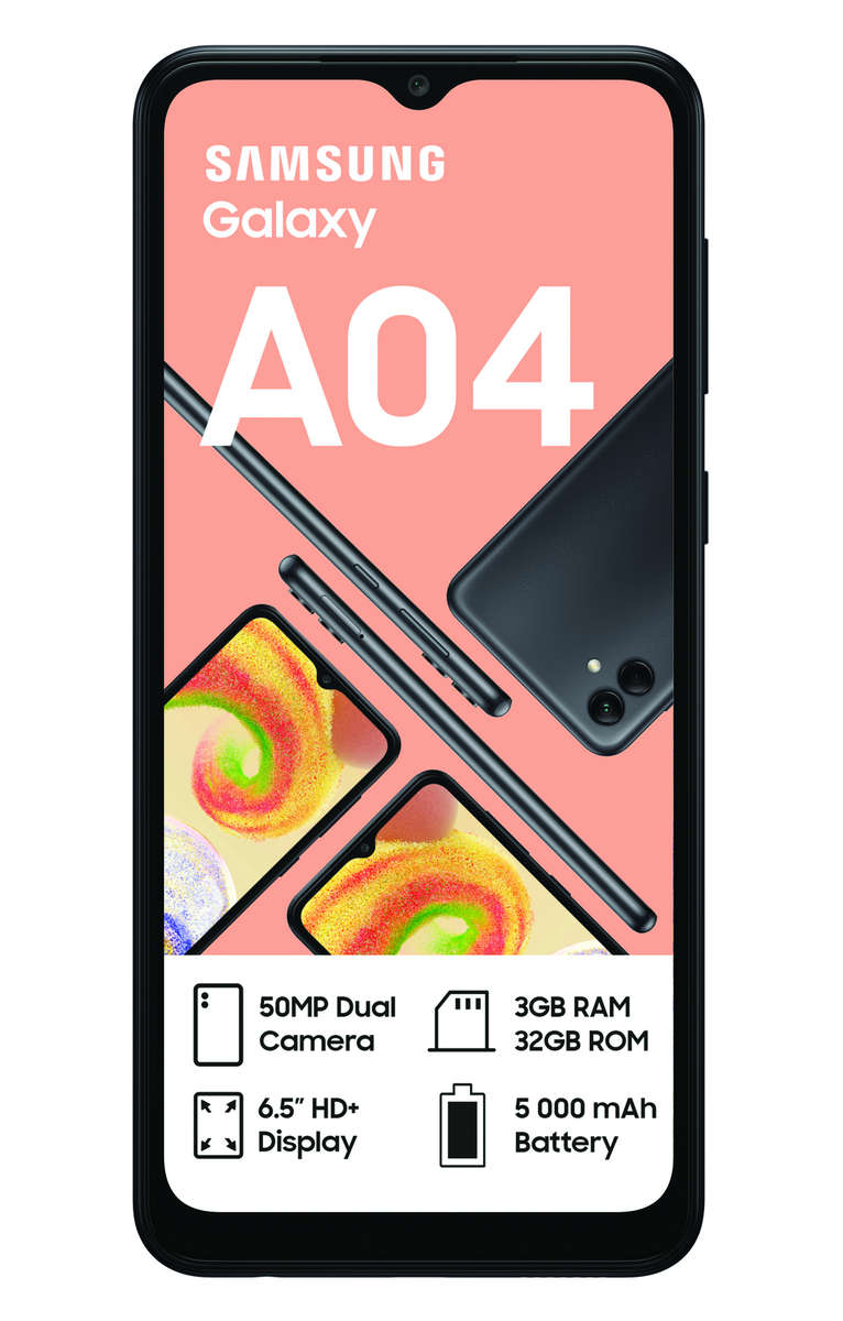 SAMSUNG GALAXY A04 32GB Smartphone