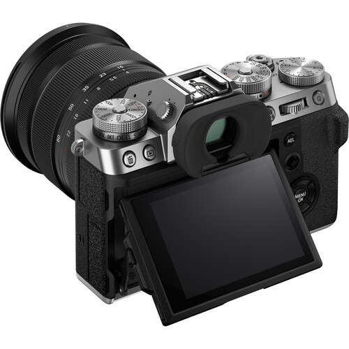 FUJIFILM X-T5 Mirrorless Camera with 16-80mm Lens (Silver)