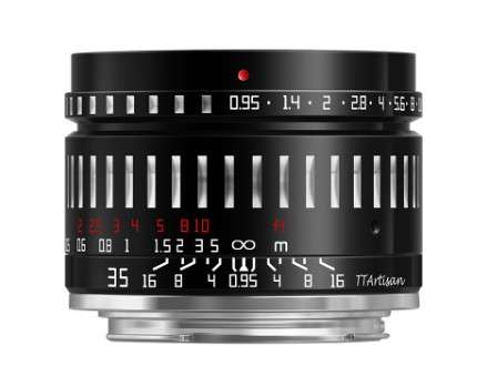 TTArtisan 35mm f/0.95 Manual Focus Lens for Canon RF Mount