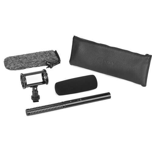 BOYA BY-BM6060 Shotgun Microphone + Sennheiser KA 600i