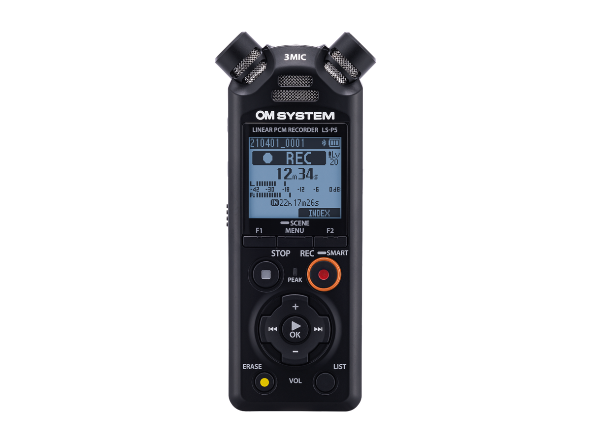 Olympus LS-P5 OM SYSTEM LINEAR PCM Recorder 