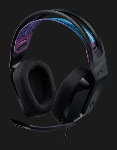 Logitech 3.5mm G335 Wired Gaming Headset - Black