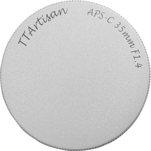 TTArtisan 35mm F1.4 Manual Focus Lens for Sony E Mount (SIlver)