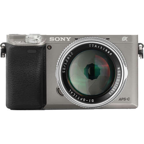 TTArtisan 50mm f/1.2 Lens for Sony E (Silver)