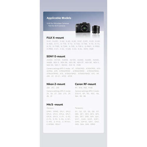 TTArtisan 10mm f/2.0 Lens (FUJIFILM X)