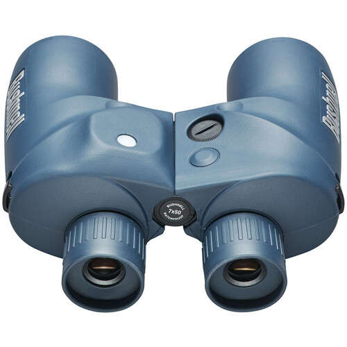 Bushnell 7x50 Marine Binocular with Compass (Blue)