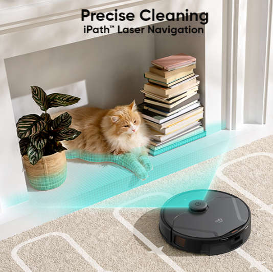 Eufy Clean X8 Pro Robotic Vacuum Cleaner and Mop with Self-Empty Station