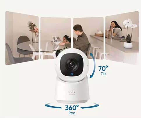 Eufy C220 2K Indoor Pan and Tilt Cam