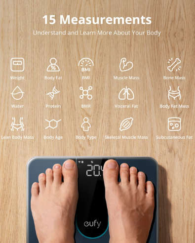 Eufy Clean Smart Scale P2 Pro - Black AEBT9149K11