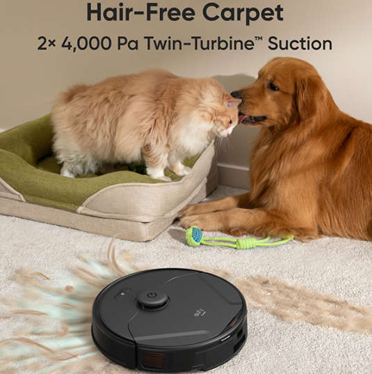 Eufy Clean X8 Pro Robotic Vacuum Cleaner and Mop with Self-Empty Station