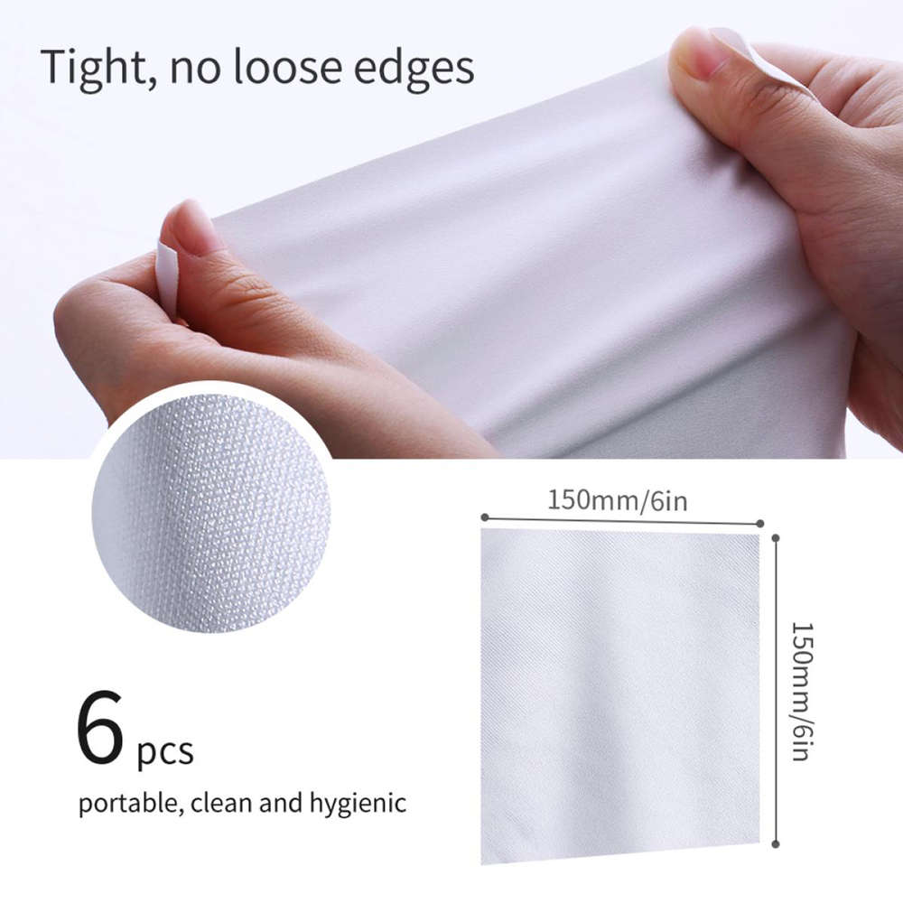 K&F dry needle a dust-free microfibre cloth  14 X 14cm 10 pack - SKU-1597