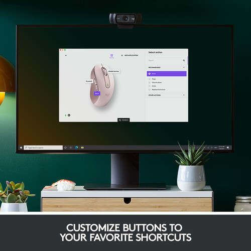 Logitech M650 Signature Wireless Mouse 910-006254 (Rose)