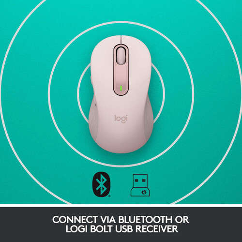 Logitech M650 Signature Wireless Mouse 910-006254 (Rose)