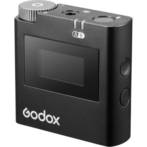 Godox Virso M2 2-Person Wireless Microphone System for Cameras and Smartphones (2.4 GHz)