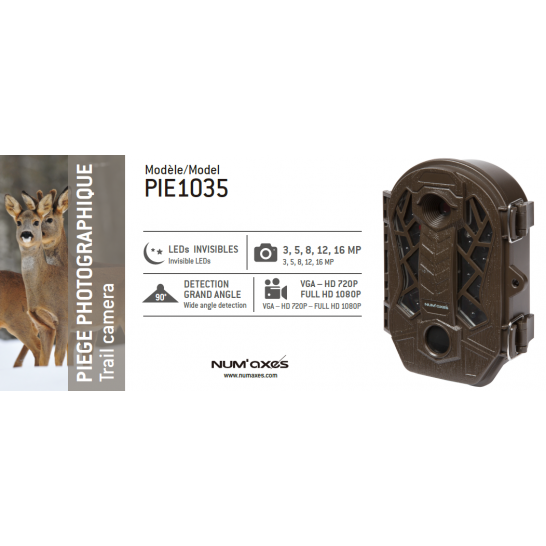 Num'axes PIE1035 Trail Camera