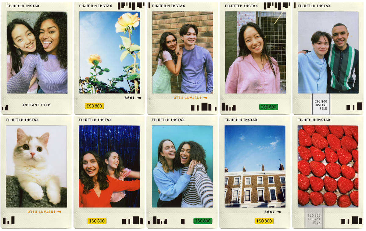 Fujifilm INSTAX Mini Instant Film-10 Exposures (Photo Slide)