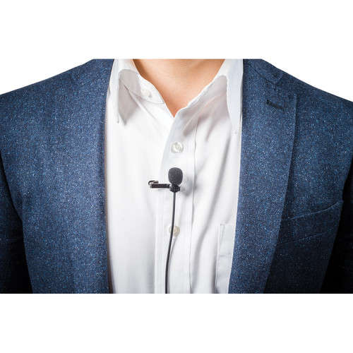 Azden i-COUSTICS EX-503i Studio Pro Lavalier Microphone for Smartphones and Tablets