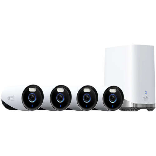 Eufy Security eufyCam E330 Professional 4K UHD Wireless Security 4-Cam Kit