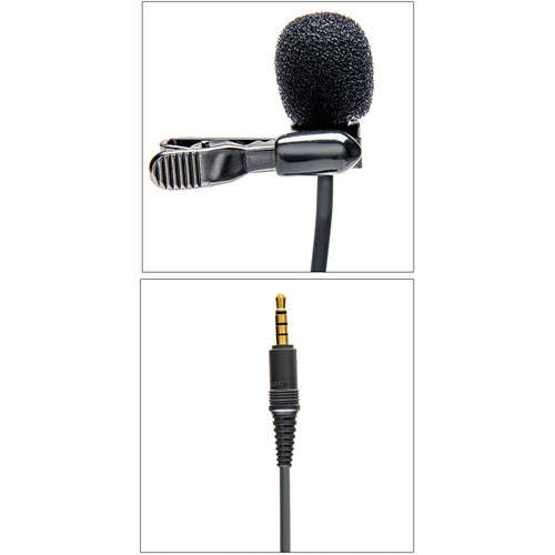 Azden i-COUSTICS EX-503i Studio Pro Lavalier Microphone for Smartphones and Tablets
