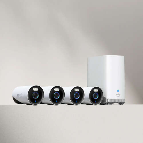 Eufy Security eufyCam E330 Professional 4K UHD Wireless Security 4-Cam Kit