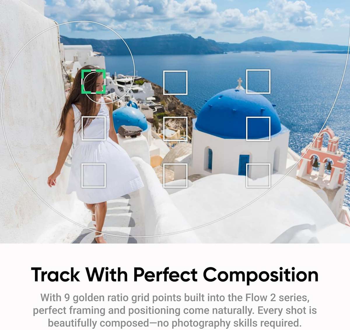 Insta360 Flow 2 3-Axis Smartphone Gimbal With AI-Powered Tracker Bundle (Stone Grey)