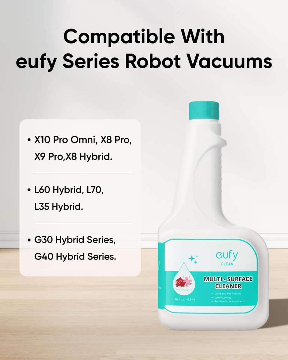 Eufy CLEAN Robot Vacuum Multi-Surface Cleaning Solution - Hard Floor (All Models)