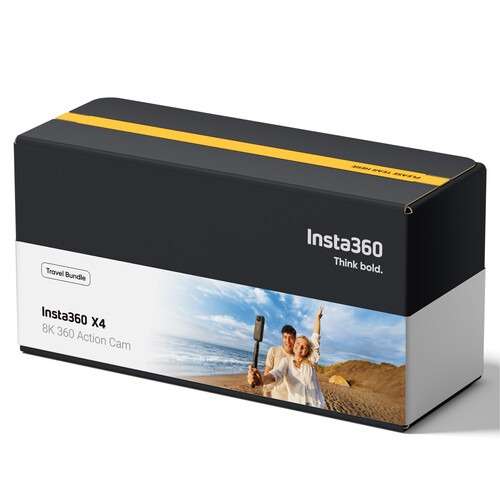 Insta360 X4 360° 8K Camera Travel Kit