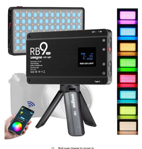 Viltrox RB9 12 Watt RGB LED Light - BT