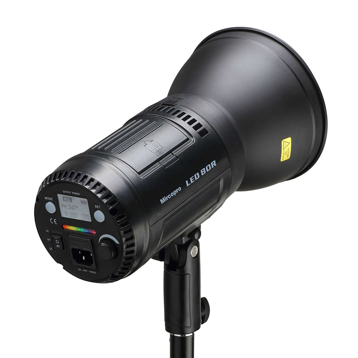VISICO LED-80RII 80W RGB Battery Operated LED Video Light